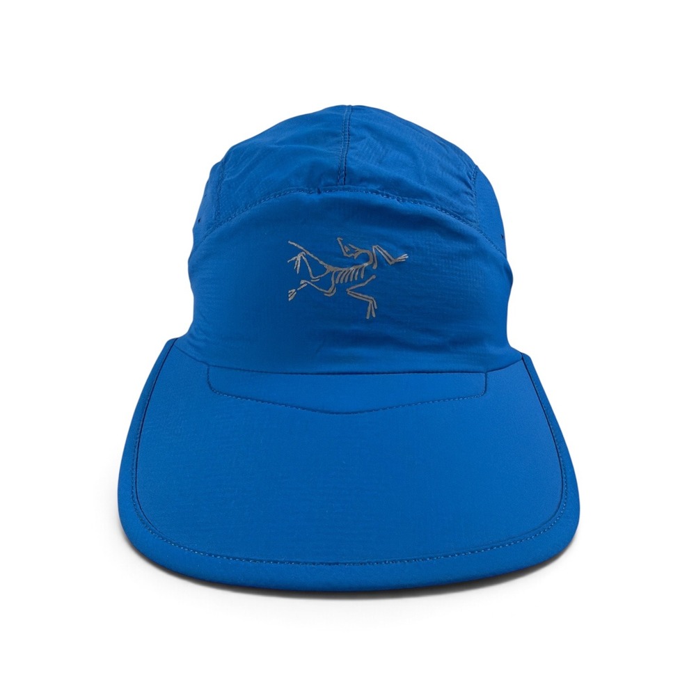 Arc'teryx Motus Running Hat OS Blue Lightweight Adjustable Perforated Hat
